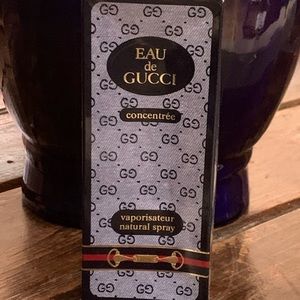 EAU de GUCCI concentrate